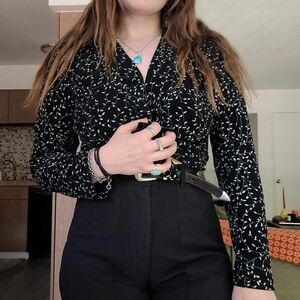 Vintage Glitter Top